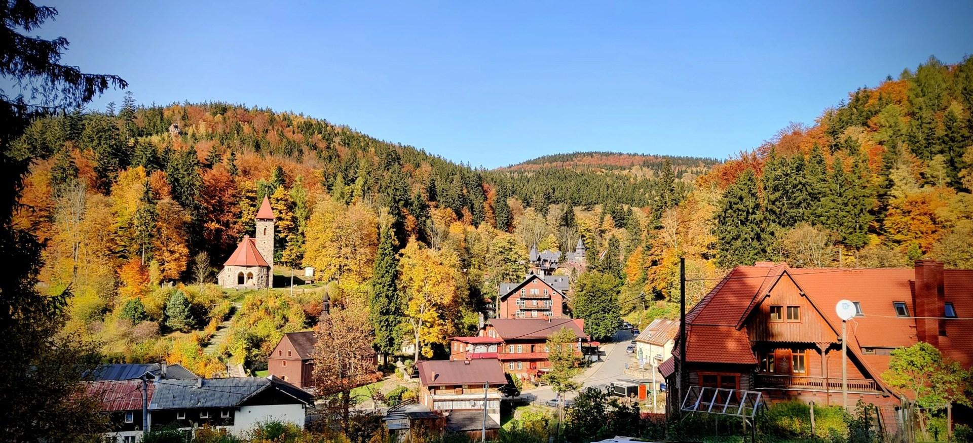 Widok na Międzygórze